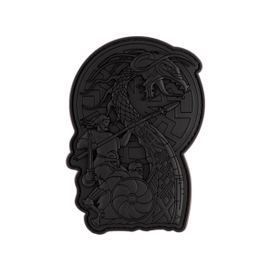 3D VIKING DRAGON RUBBER PATCH – JTG