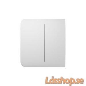 Sidoknapp för strömbrytare kron vit