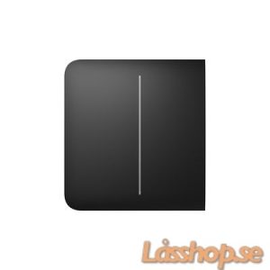 Sidoknapp för strömbrytare kron svart