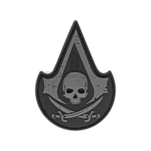 ASSASSIN SKULL RUBBER PATCH – JTG