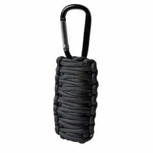 BLACK PARACORD SURVIVAL KIT SMALL – MIL-TEC