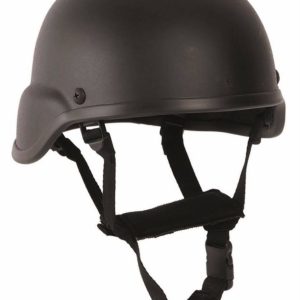 US BLACK M.I.C.H. FIBER HELMET – MIL-TEC