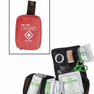 RED FIRST AID MINI PACK – MIL-TEC