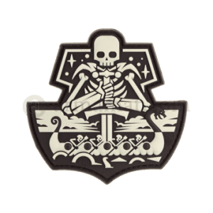 GHOST SHIP SKULL RUBBER PATCH – JTG