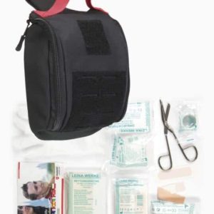 BLACK IFAK POUCH 25-PIECES LASER CUT – Mil-Tec