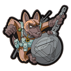 K9 RUBBER PATCH – OUTRIDER