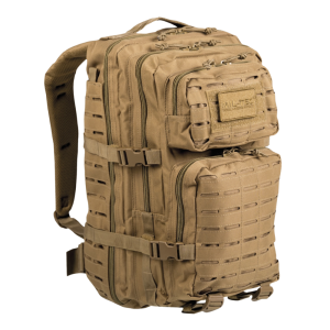 Mil-Tec – US Assault Pack Large Laser Cut – Coyote Ryggsäck 36L