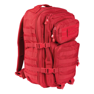 Mil-Tec – US Assault Pack Large – Röd ryggsäck 36L