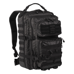 Mil-Tec – US Assault Pack Large Tactical – Svart ryggsäck 36L