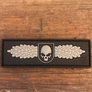 SOF SKULL BADGE RUBBER PATCH