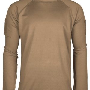 Långärmad t shirt – DARK COYOTE TACTICAL QUICK DRY – Mil-Tec