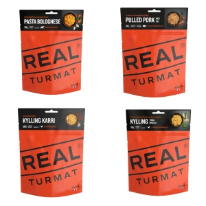 Real Turmat storpack 12 måltider –  Frystorkad mat