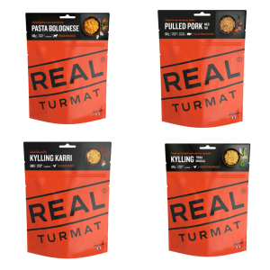 Real Turmat – 12 måltider – Paketerbjudande – Frystorkad Mat