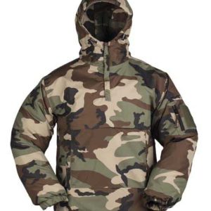 Woodland winter combat anorak – MIL-TEC