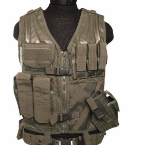 USMC COMBAT VEST WITH BELT – MIL-TEC